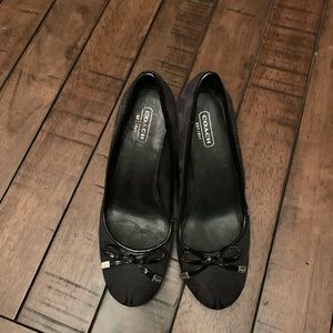 Coach wedge shoes size 7